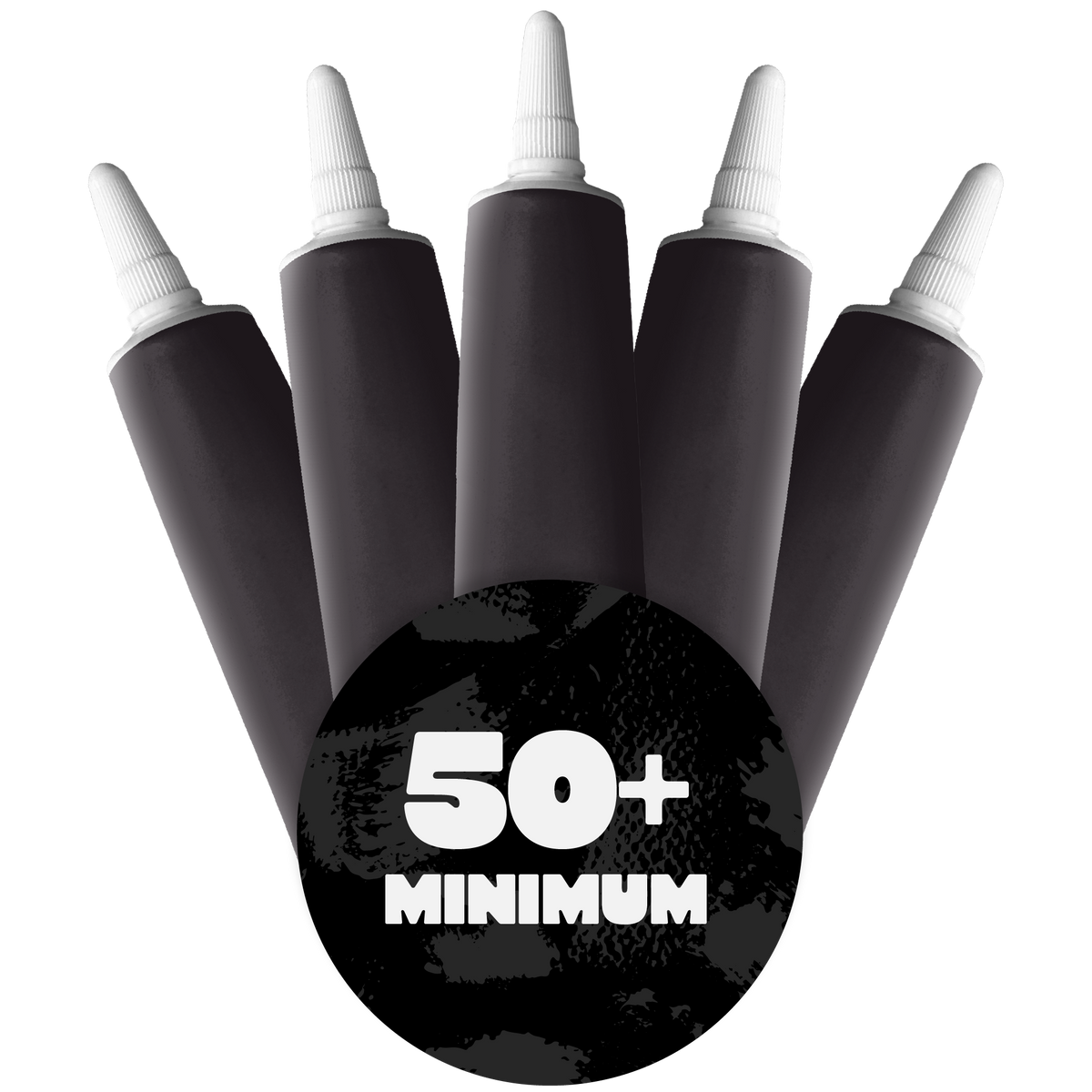 Black Writing Icing Tubes