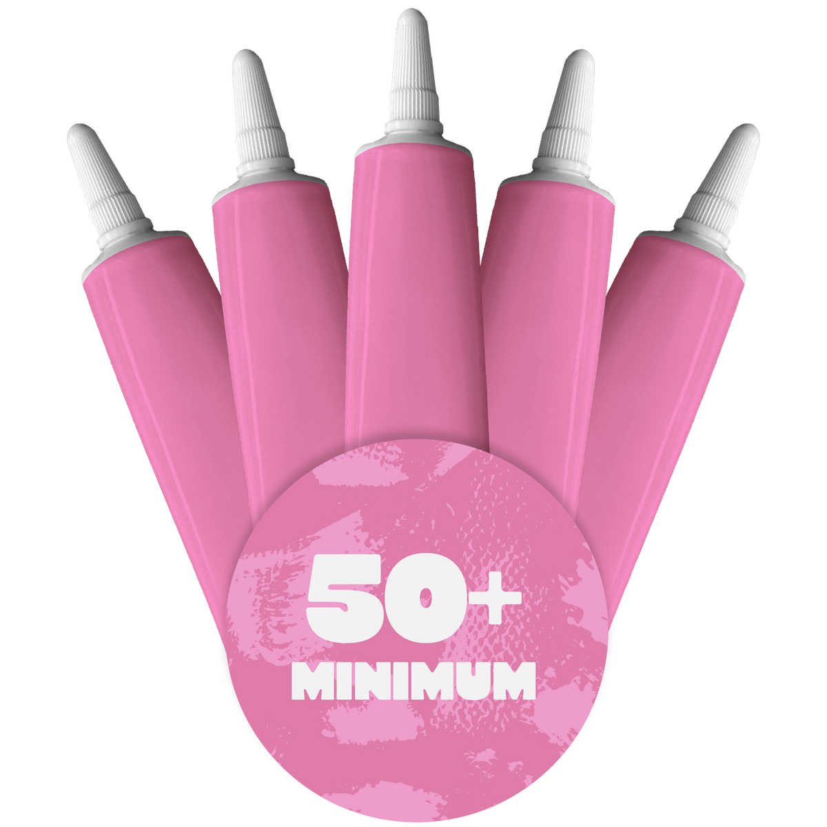 Pink Writing Icing Tubes
