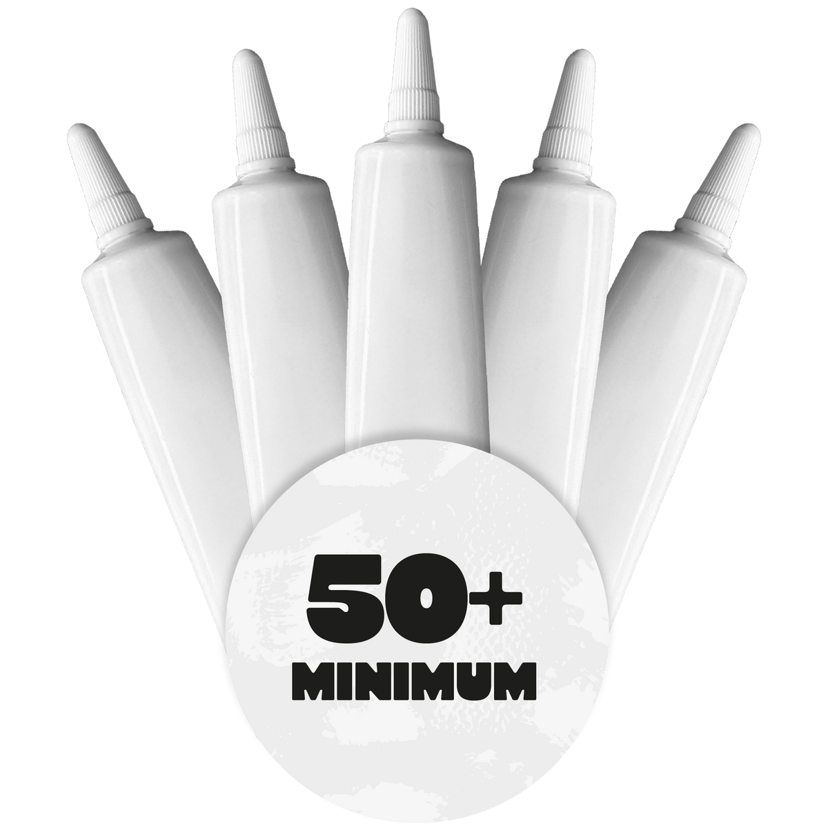 White Writing Icing Tubes