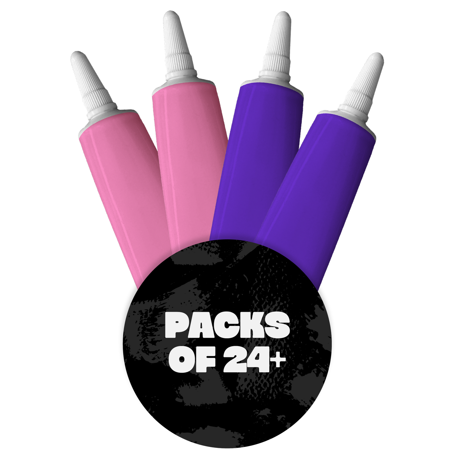 2 Colour Writing Icing Set - Pink & Purple
