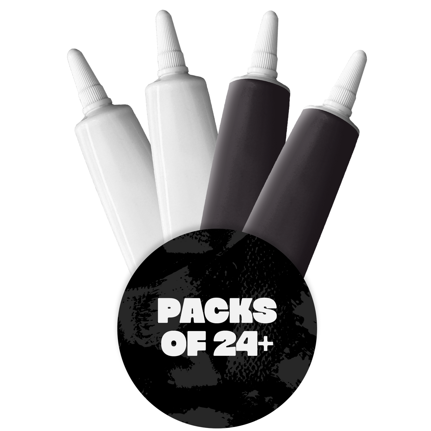 2 Colour Writing Icing Set - White & Black