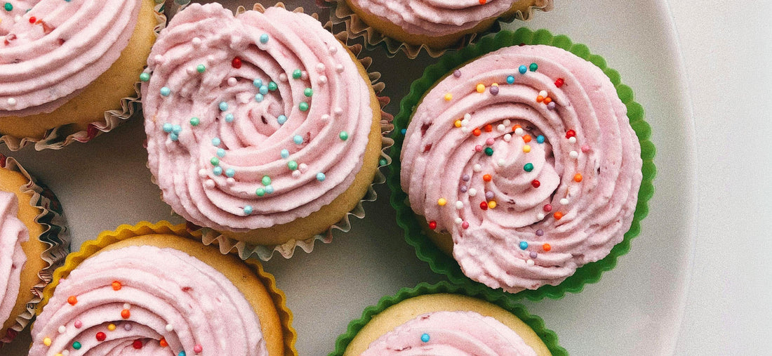 Fairy Cakes with Swirl Icing