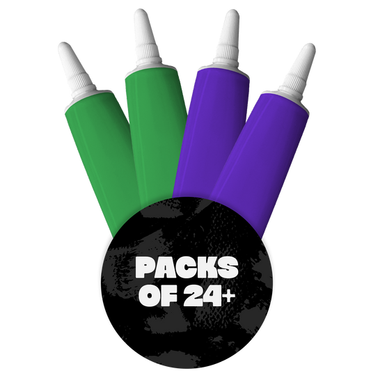 2 Colour Writing Icing Set - Green & Purple