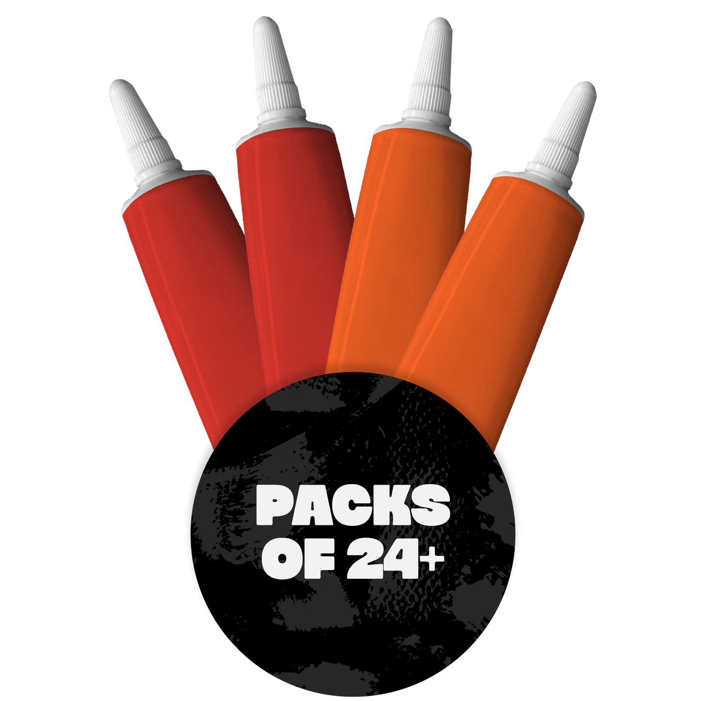 2 Colour Writing Icing Set - Red & Orange
