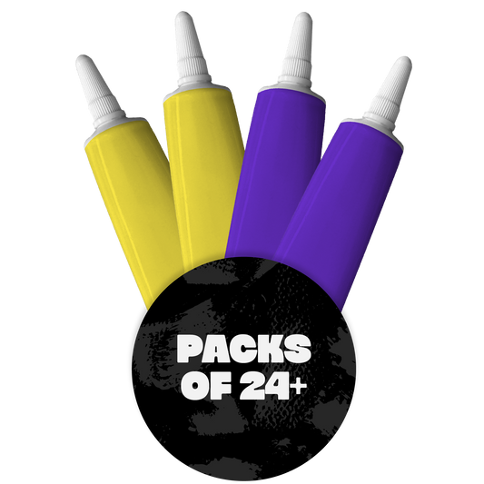 2 Colour Writing Icing Set - Yellow & Purple
